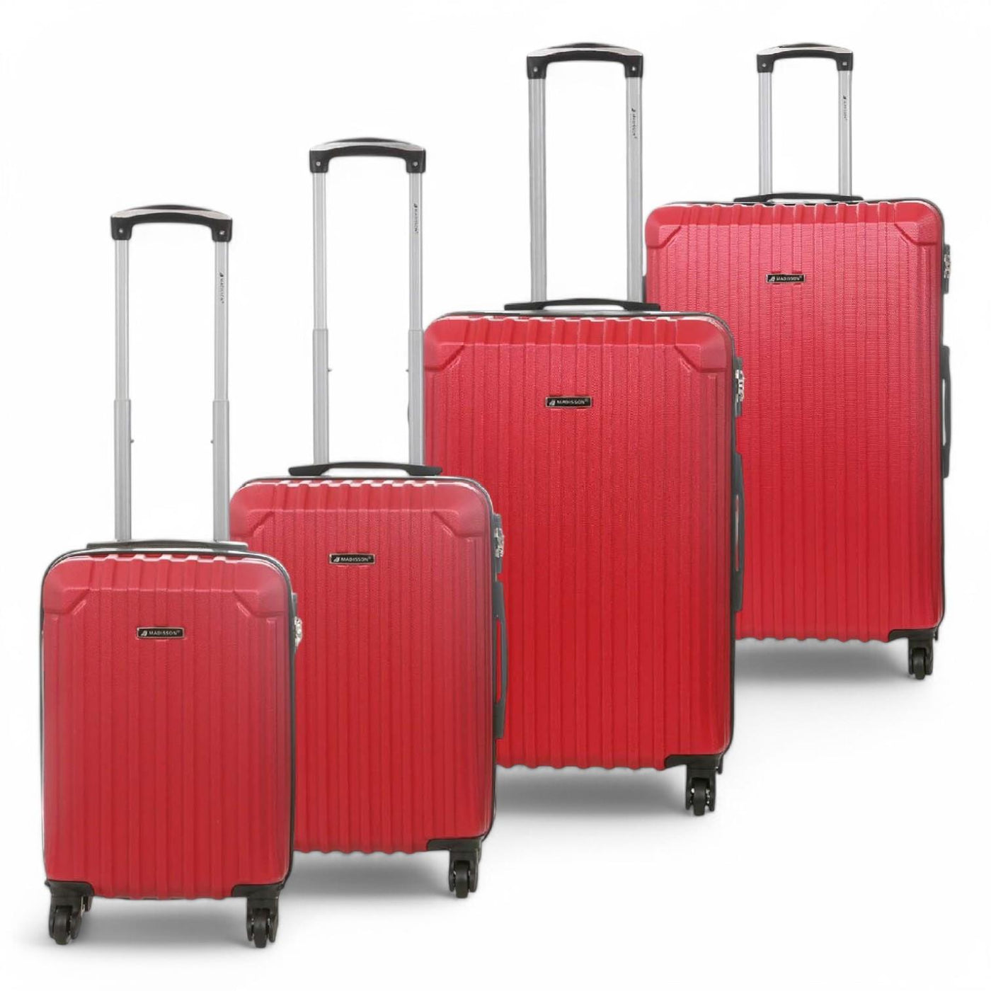 Hard Shell ABS 4 Wheels Luggage Travel Cabin Suitcase Set