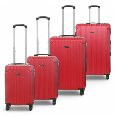 Hard Shell ABS 4 Wheels Luggage Travel Cabin Suitcase Set