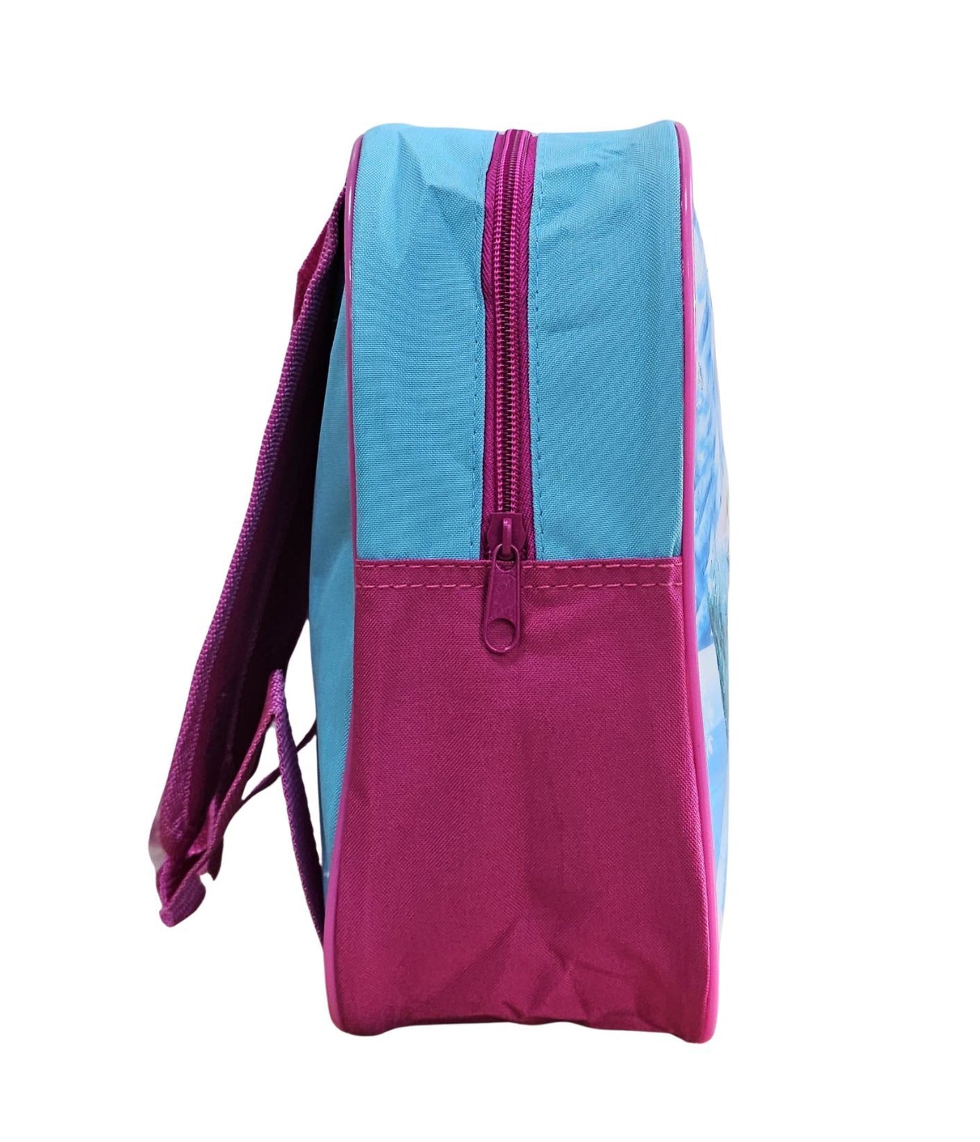 Frozen Girls Backpack Blue Snow Adjustable Shoulder Strap Schoolbag