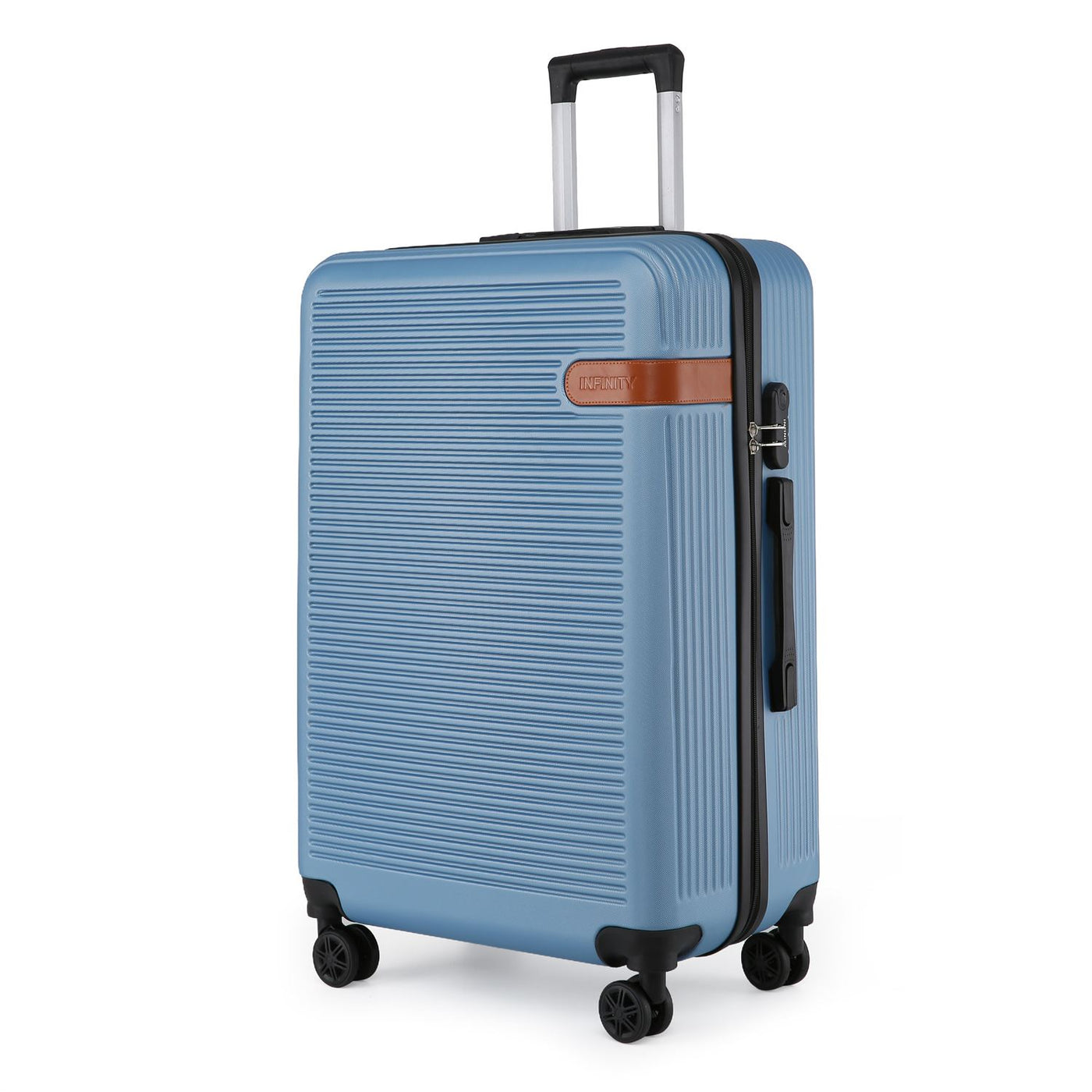 Hard Shell Classic Dual 4 Wheel Luggage Suitcase Set