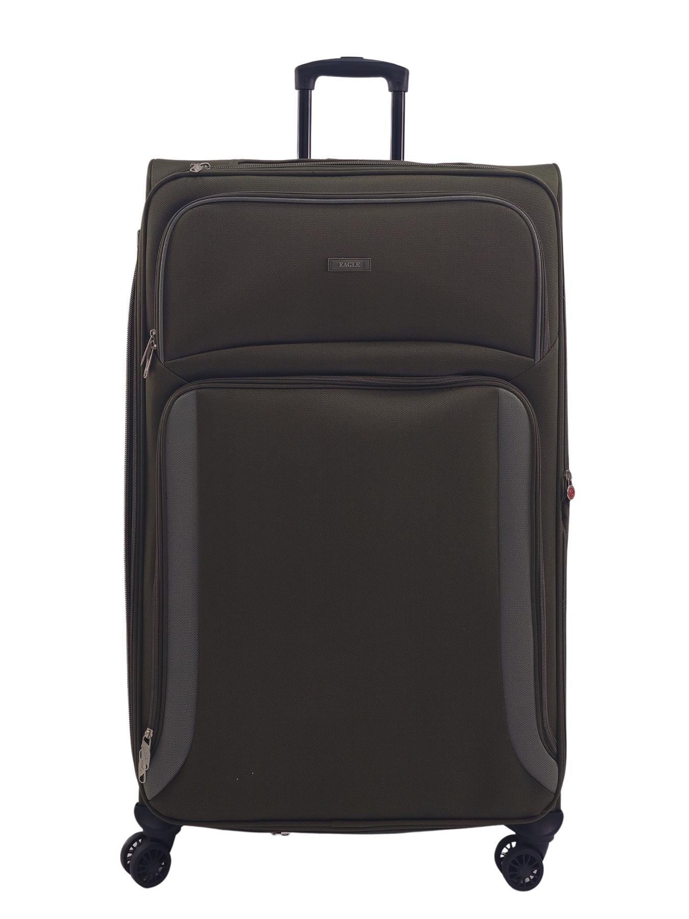 Soft Shell Suitcase Luggage Set Travel Light Carry On Cabin Bag