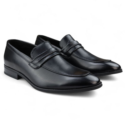 Men's Slip-On Loafers Leather Lined Smart Shoes