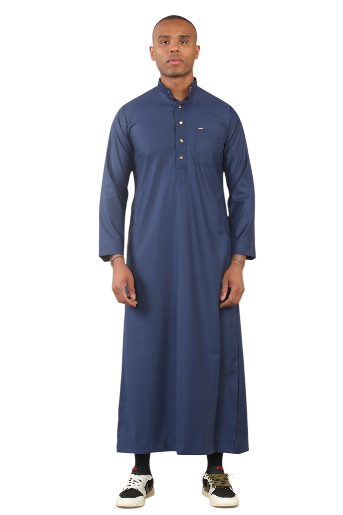 Men's Thobe Arab Saudi Emirati Islamic Clothing Jubba Robe