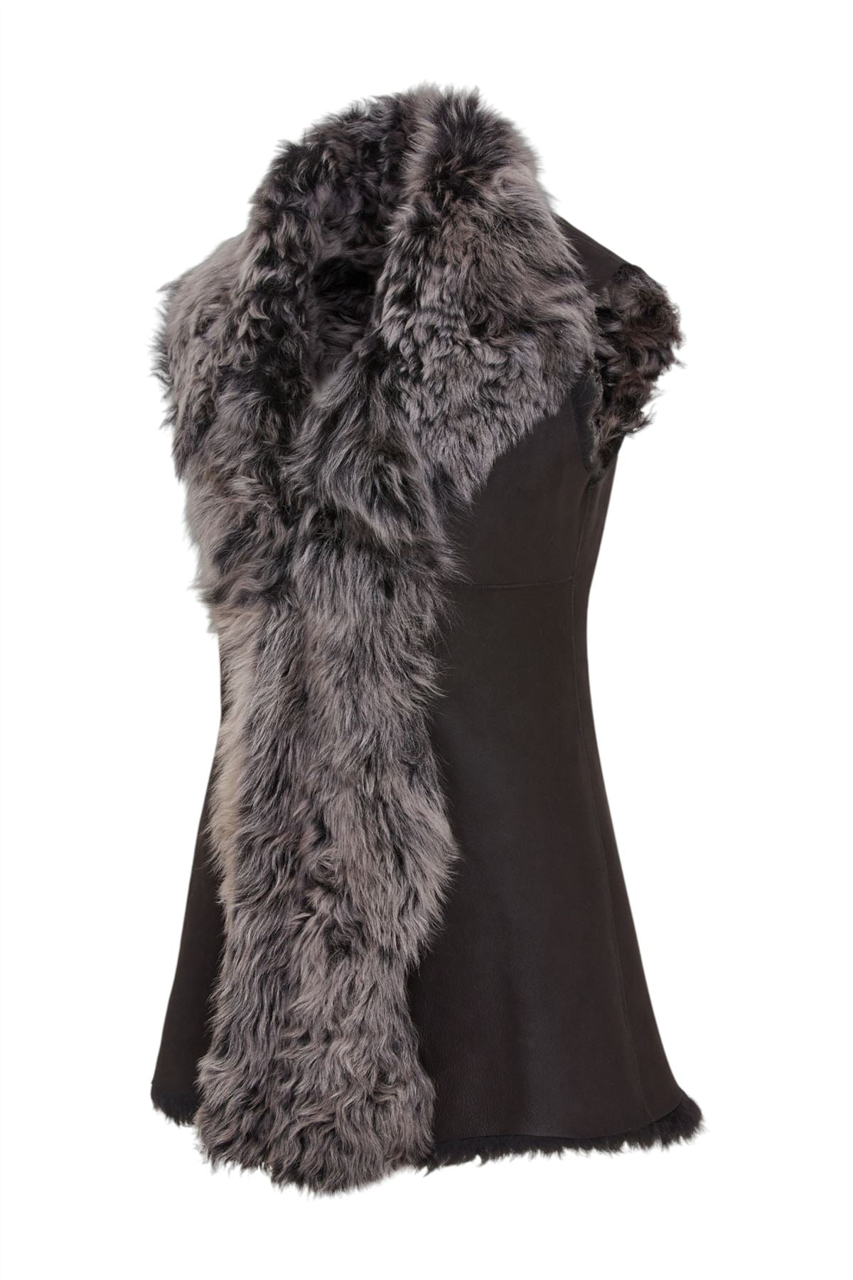 Women's Toscana Shearling Nappa Leather Sheepskin Gilet - Parkes