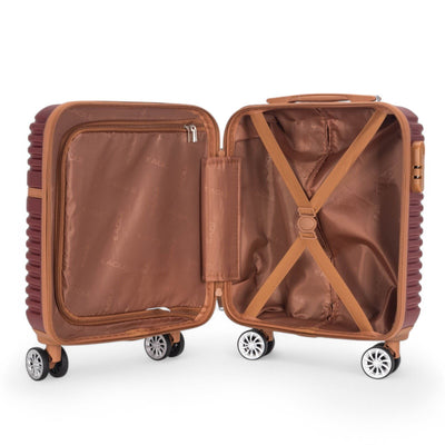 Strong ABS Hardshell Cabin Suitcase 56 x 45 x 25 cm Luggage Suitable for British Airways