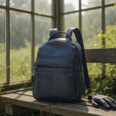 Genuine Leather Vintage Rucksack Laptop Bag Travel Backpack - Capri
