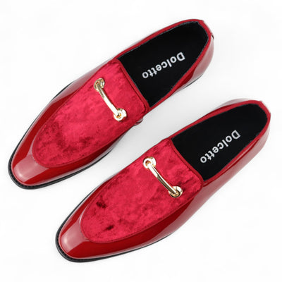 Men’s Smart Loafers Leather Lined Velvet Slip-On Shoes