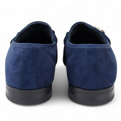 Men's Suede Moccasin Leather Lined Loafers