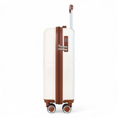 Hard Shell Cabin 37 x 22 x 56 cm PP Luggage Suitcase Suitable for Easyjet, Ryanair
