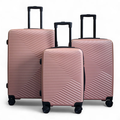 Hardshell Suitcase Set Robust 8 Wheel Luggage Cabin Case Bag