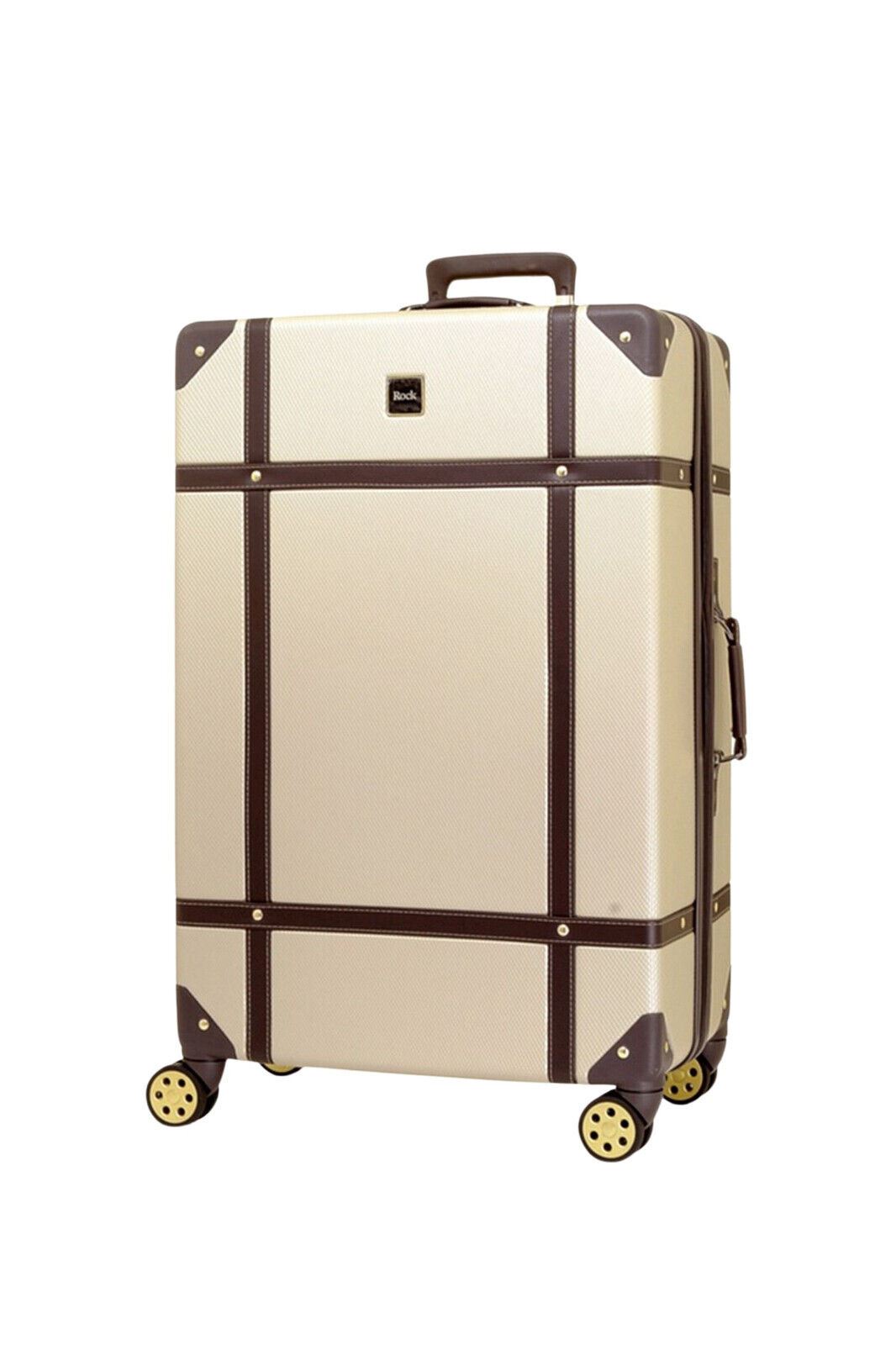 Vintage Hard Shell Luggage Trunk Suitcase Set