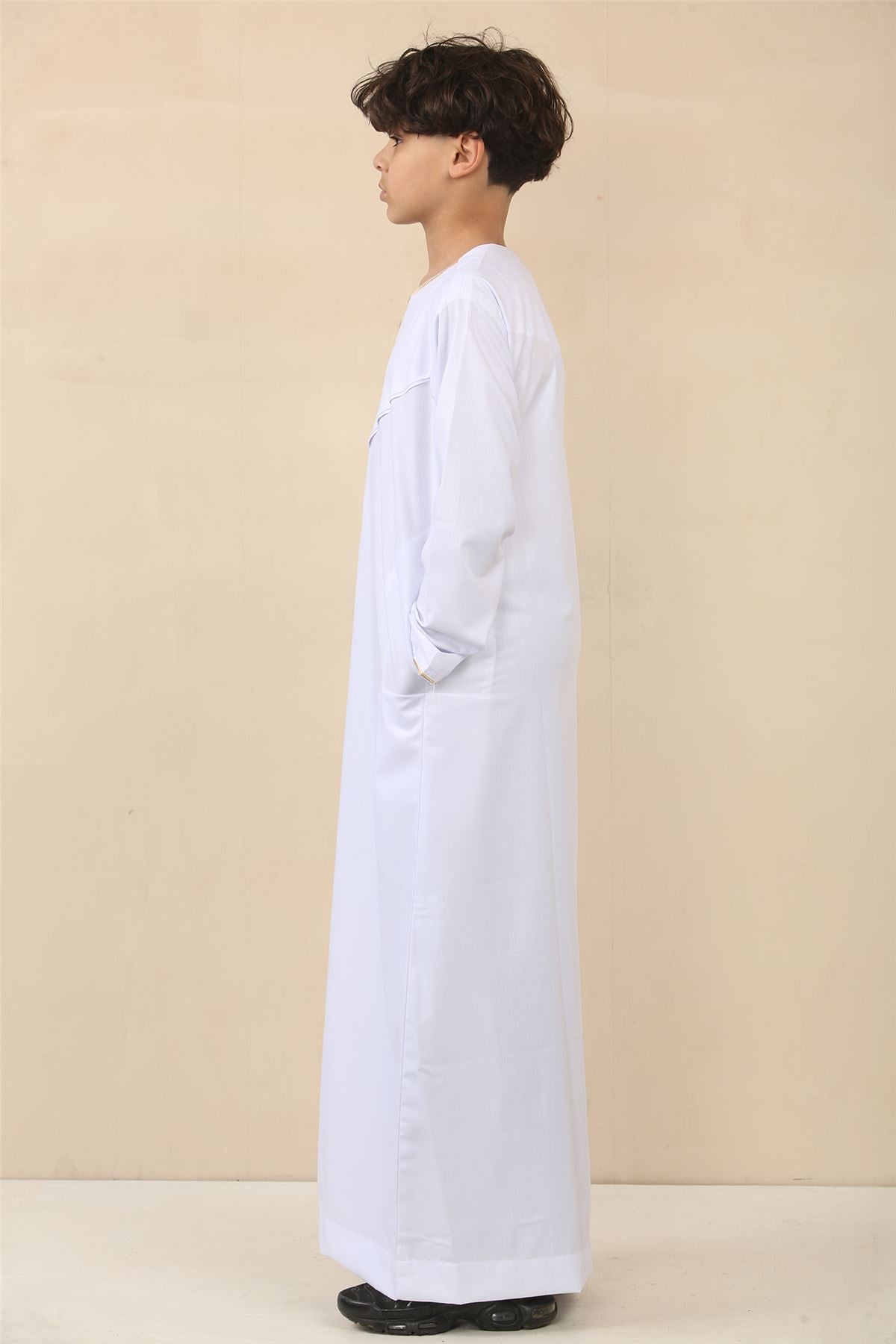 Kid's Boys Omani Eid Thobe  Saudi Emirati Jubba Robe