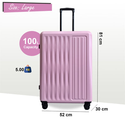 ABS Hard Shell Suitcase Luggage Set Travel Carry on Cabin Bag