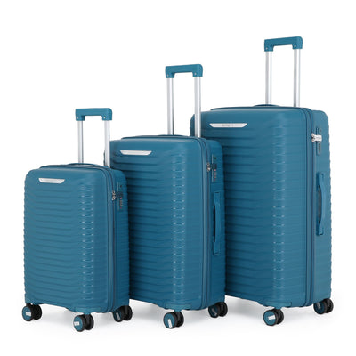 Hard Shell Suitcase Cabin TSA Luggage Travel Set