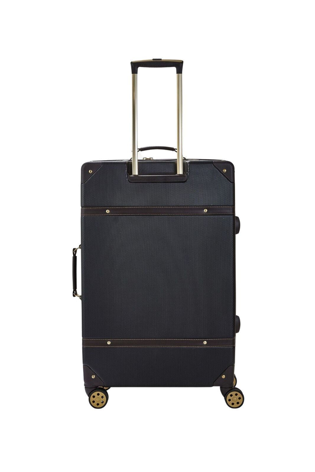 Vintage Hard Shell Luggage Trunk Suitcase Set