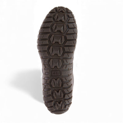 CAT Caterpillar Mens Brown Leather Hiking Boots Walking Trainers - Instruct