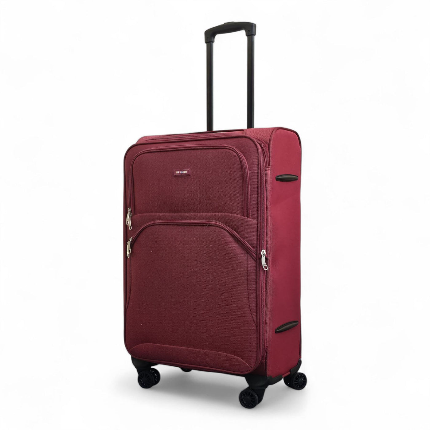 Expandable Soft 8 Wheel Lightweight Suitcase Luggage Travel Bags Set
