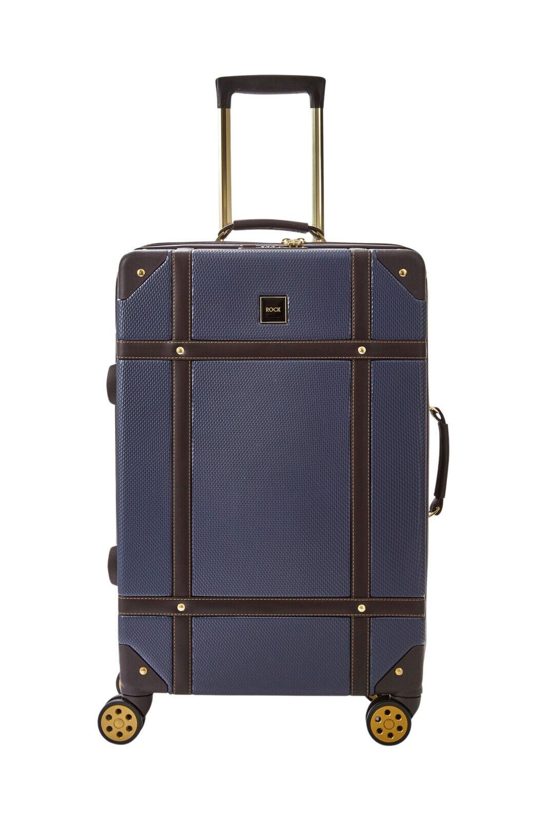 Vintage Hard Shell Luggage Trunk Suitcase Set