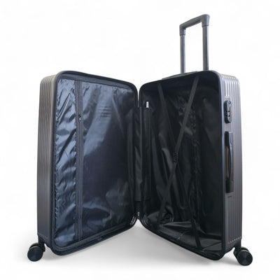 Hardshell Suitcase Set Robust 8 Wheel Luggage Cabin Case Bag