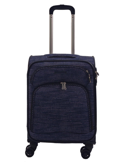 Lightweight Print Suitcases 8 Wheel Luggage Travel Soft Bags Set