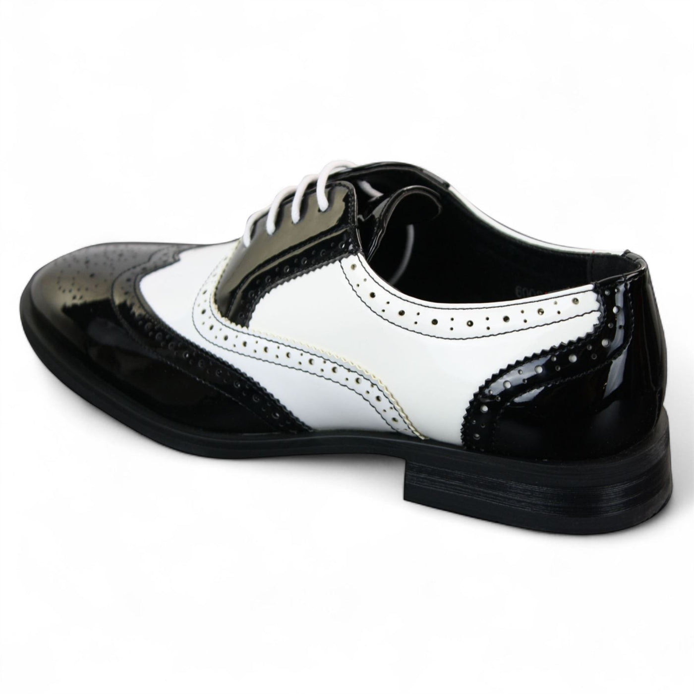 Men's Patent Lace-Up Brogues Smart Dress Shoes