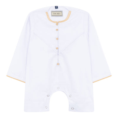 Baby Boys Omani Eid Thobe  Saudi Emirati Jubba Robe Romper