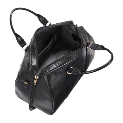 Vintage Genuine Leather Holdall Duffle Gym Travel Bag - Atlas