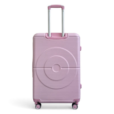 Robust ABS Hard Shell 8 Wheels Luggage Travel Holiday Cabin Suitcase Set