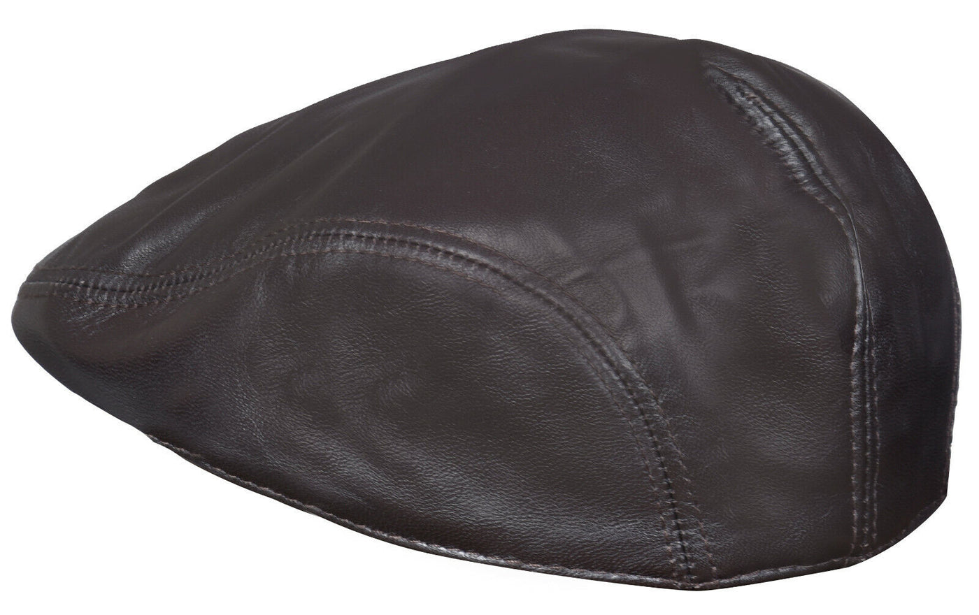 Mens Leather Peaky Blinders Newsboy Flat Hat