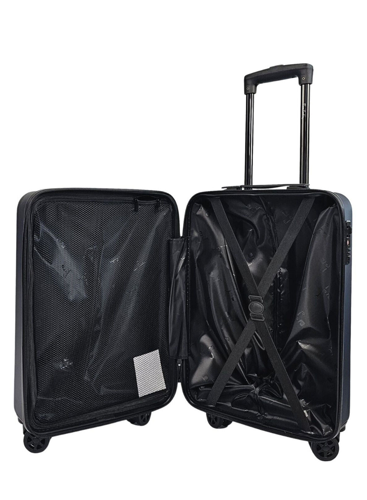 ABS Hard Shell Cabin 56 x 38 x 24 cm Suitcase Suitable for Easyjet, Ryanair