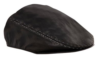 Mens Leather Peaky Blinders Newsboy Flat Hat