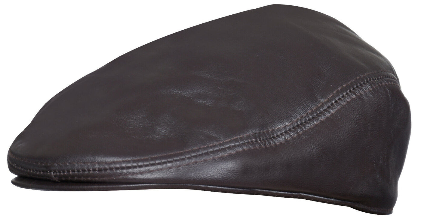 Mens Leather Peaky Blinders Newsboy Flat Hat