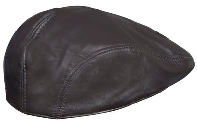 Mens Leather Peaky Blinders Newsboy Flat Hat