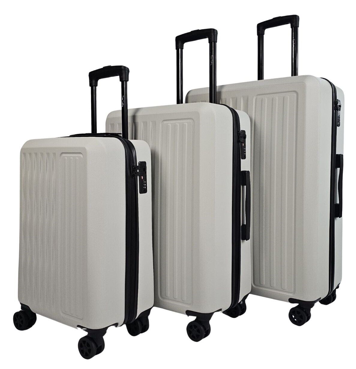 ABS Hard Shell Suitcase Luggage Set Travel Carry on Cabin Bag