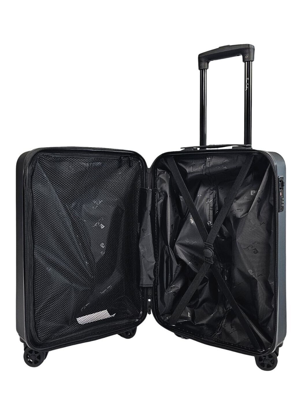 ABS Hard Shell Cabin 56 x 38 x 24 cm Suitcase Suitable for Easyjet, Ryanair