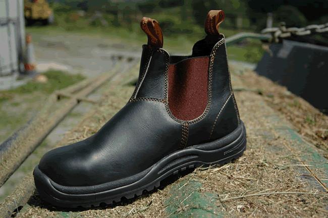 Blundstone 192 Brown Steel Toe Chelsea Boot Infinity Leather