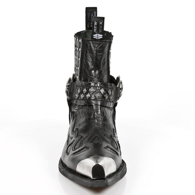 New Rock Black Metal Gothic Boots-7950P-S1