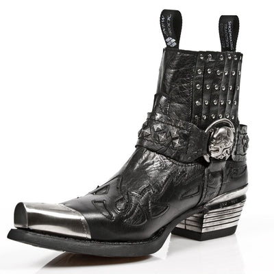 Neue Rock Black Metal Gothic Stiefel-7950P-S1