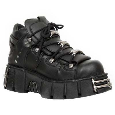 New Rock Unisex Vegan Leather Gothic Boots- M-106-VS1