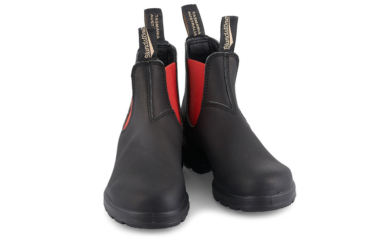 Blundstone #508 Black Red Chelsea Boot